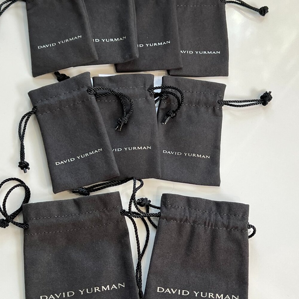 David Yurman and Tiffany Jewelry Pouches:  New